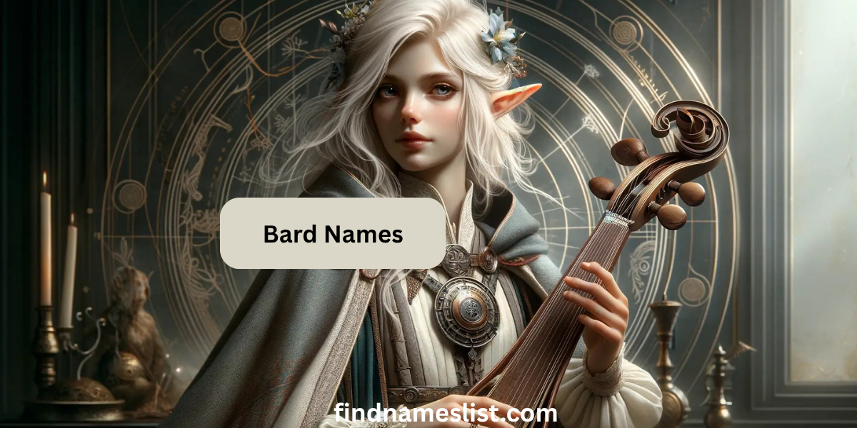 200+ Funny & Creative Bard Names