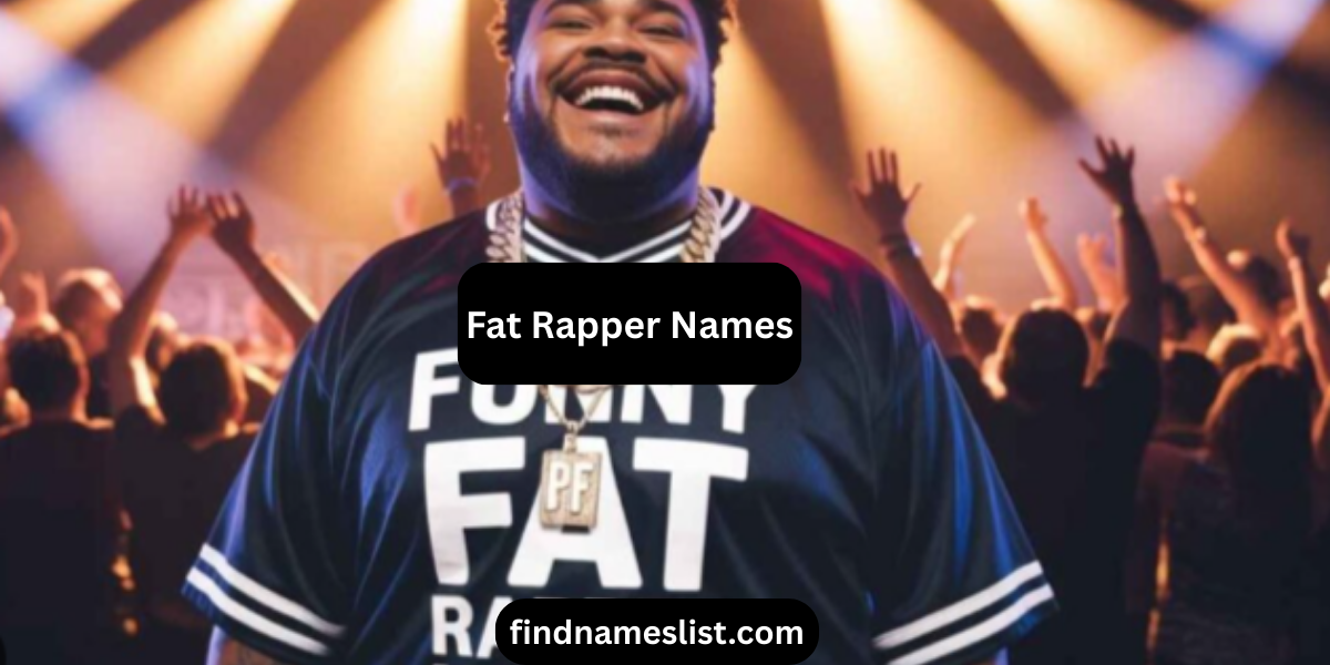200+ Funny & Creative Fat Rapper Names