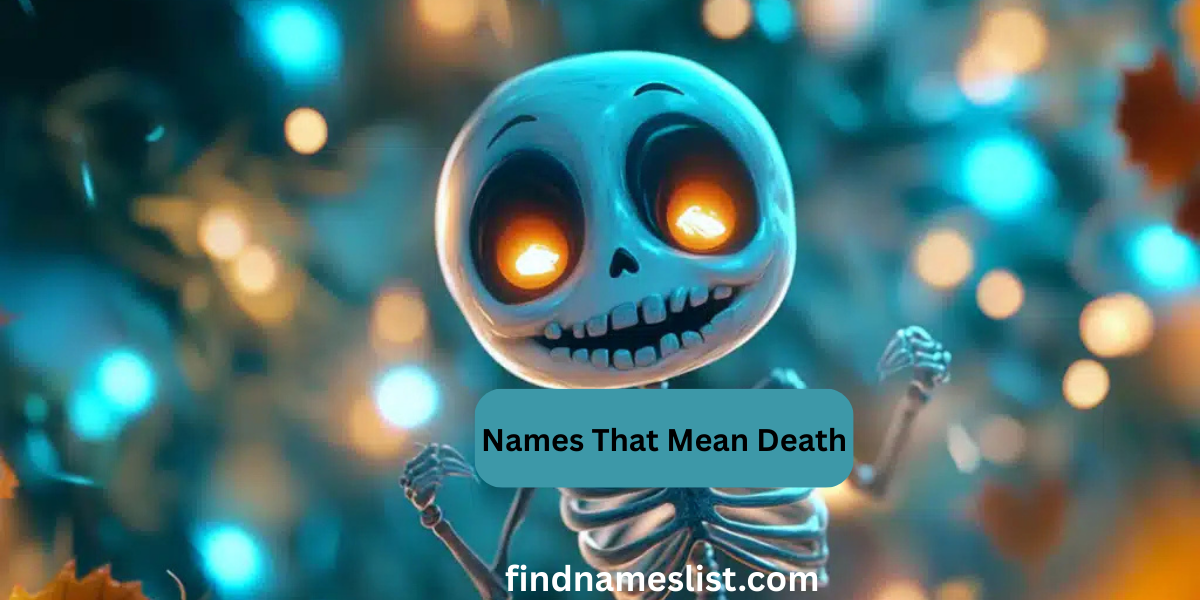 200+ Funny & Creative Names That Mean Death