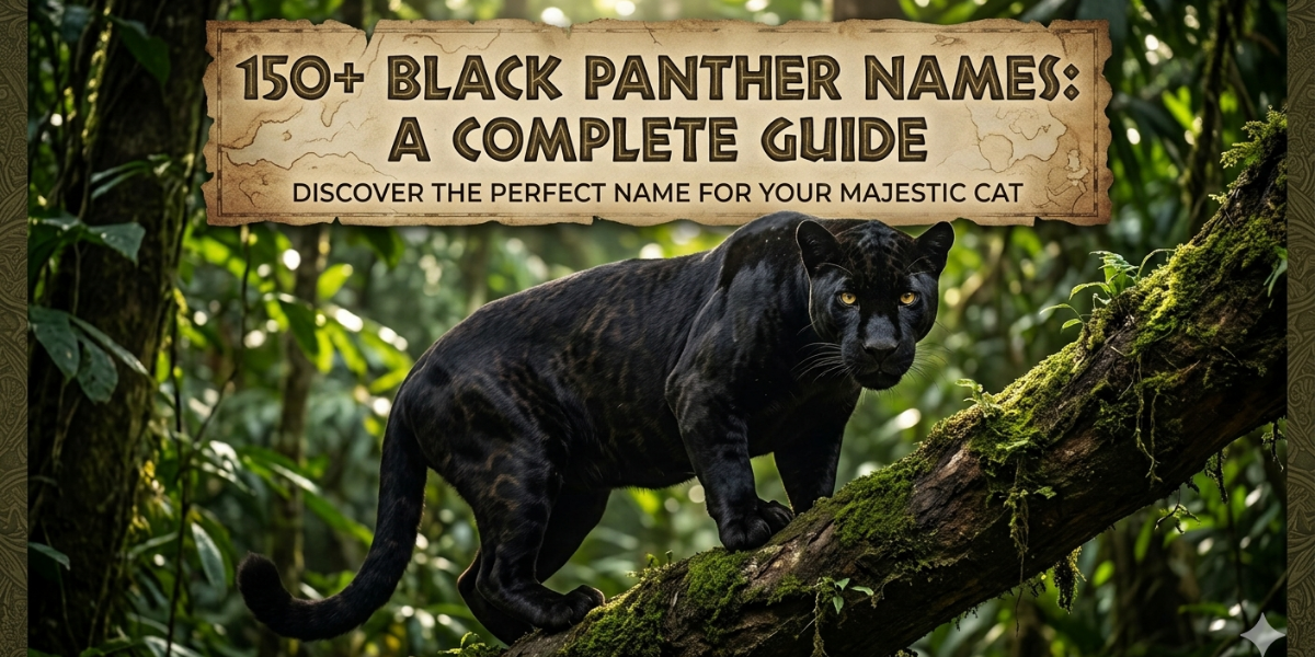 150+ Black Panther Names: A Complete Guide