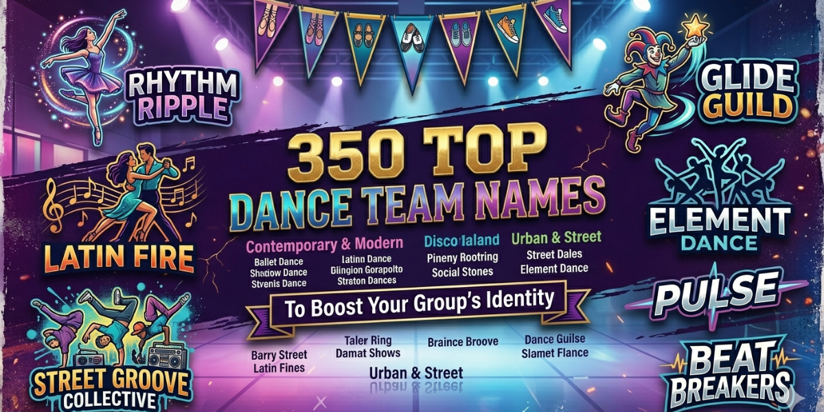 350 Top Dance Team Name Ideas to Boost Your Group’s Identity