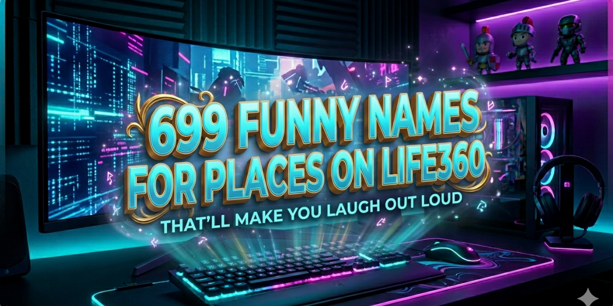 699 Funny Names for Places on LIFE360 That’ll Make You Laugh Out Loud