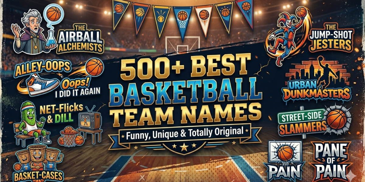 Best Basketball Team Names [Funny and Unique Ideas]