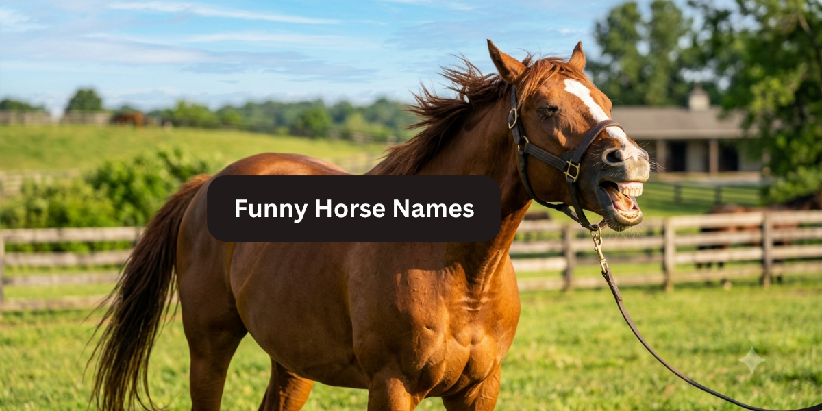 560+ Powerful and Fun Funny Horse Names That Make Everyone Smile